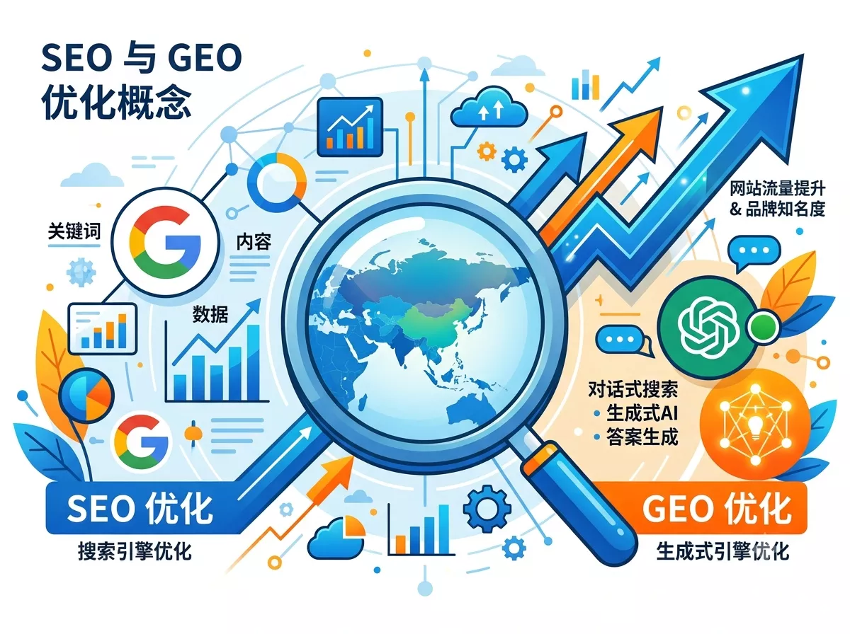 SEO与GEO双驱动外贸获客策略.webp